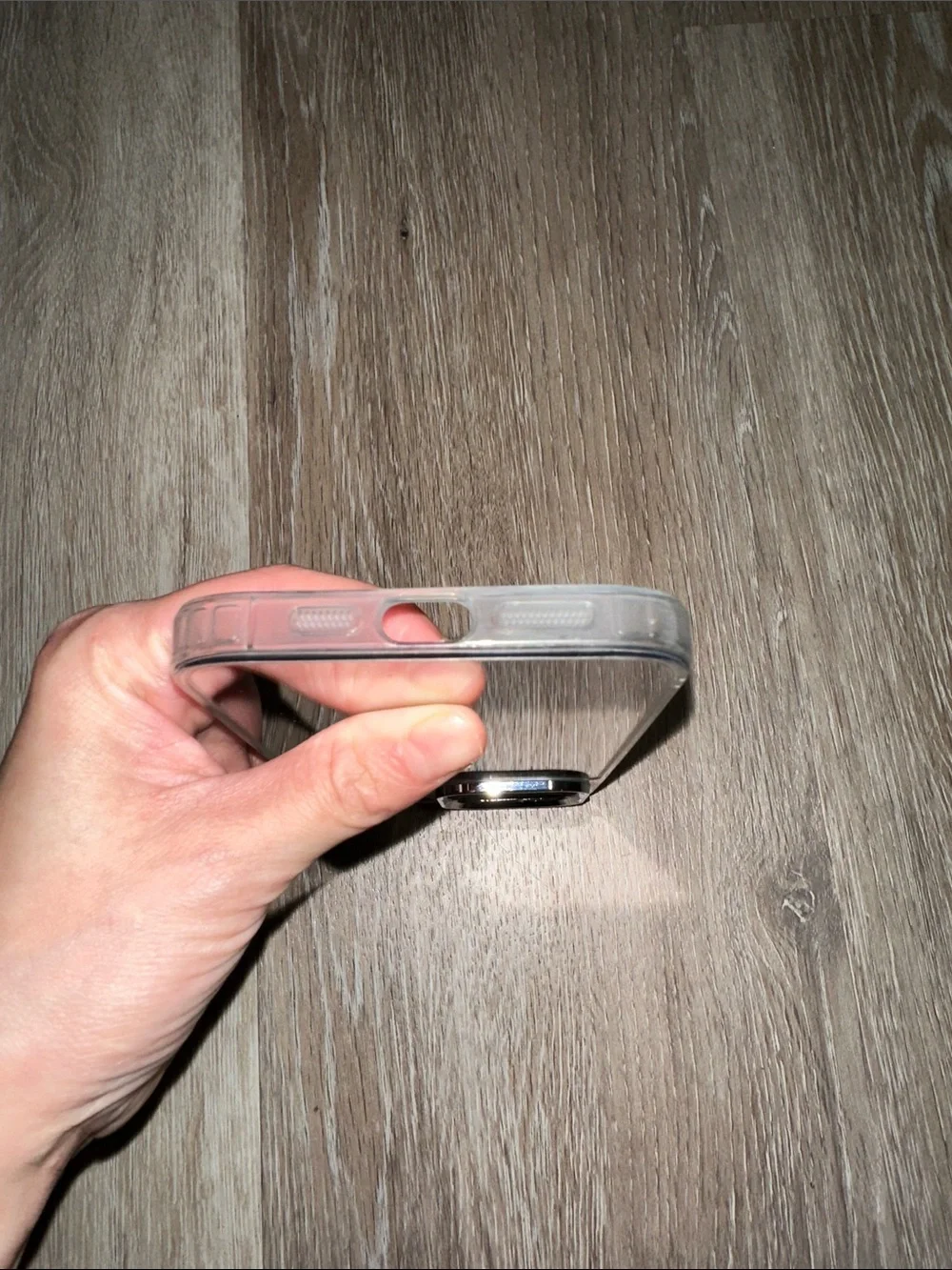 Clear Black Mirror Phone Case - iPhone 14 Pro Max
